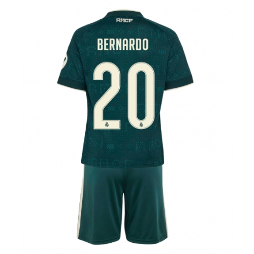 Real Madrid Bernardo Silva #20 Maglia Gara Trasferta Repliche 2026-27 Bambino Maniche Corte Real Madrid Bernardo Silva #20 Maglia Gara Trasferta Repliche 2026-27 Bambino Maniche Corte